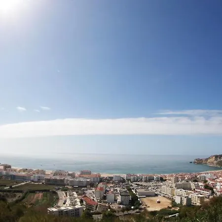 Daire Spacious With Sea View In - 120 M², Fireplace Nazaré